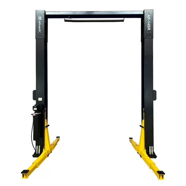 APlusLift 14,000LB 2-Post Overhead Single Release Direct Drive Car Lift with 3 Year Warranty – AP-14SR - Image 2