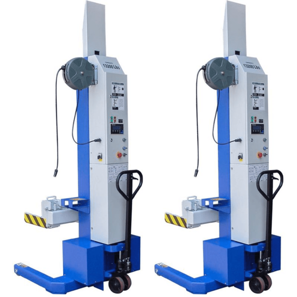 Ideal Msc-13k-B-226 Mobile Column Lift, Two Column Set, 26,000 Lbs.