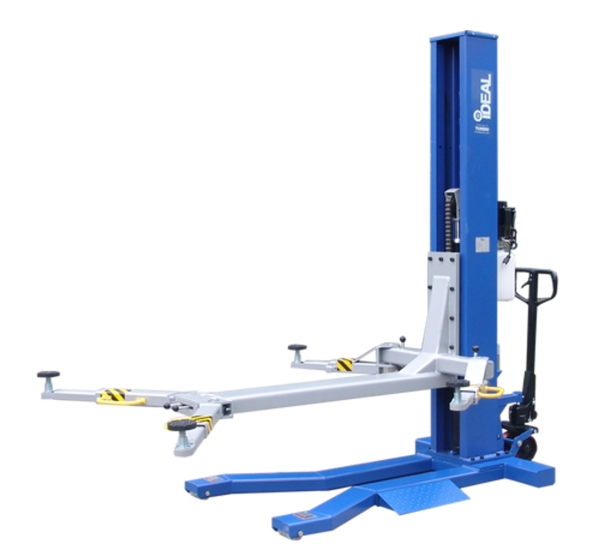 ideal msc-6klp mobile single post lift