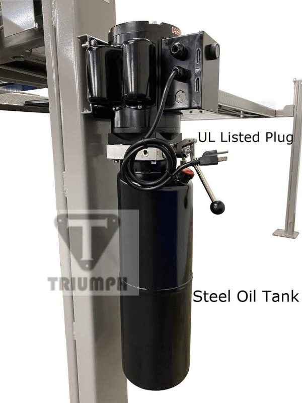 TRIUMPH NSS-8 8000Lbs 4 Post Storage Service Car Auto Lift Truck Hoist - Image 5