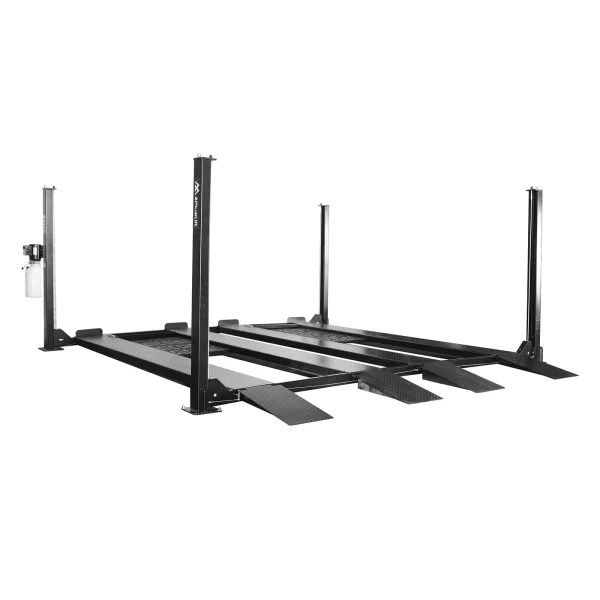 APlusLift 9,000LB 4-Post Double Deck Parking Storage Car Lift – HW-9KDP - Image 9