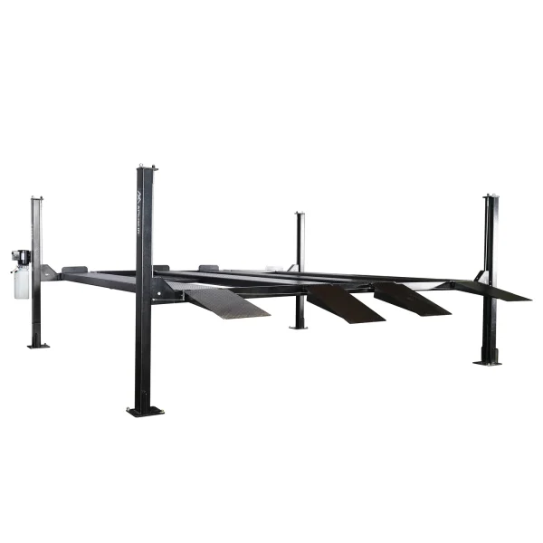 APlusLift 9,000LB 4-Post Double Deck Parking Storage Car Lift – HW-9KDP - Image 4